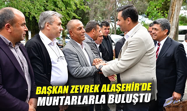 Alaşehir’e 14 Ayda 10 Yeni Proje Müjdesi!