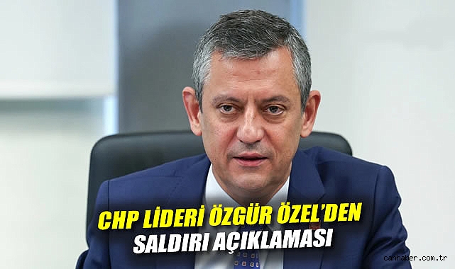 Özgür Özel: Saldırı Planlıydı, Emniyet Şüpheli!