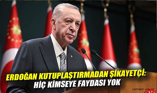 Erdoğan: Enerji Yarışı, Savaşın Kök Nedenidir!