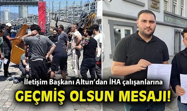 Fahrettin Altun’dan İHA Çalışanlarına Destek