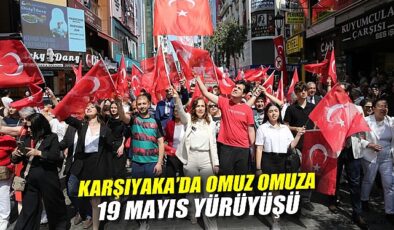 Karşıyaka’da 19 Mayıs Coşkusu: Atatürk’ü Andılar