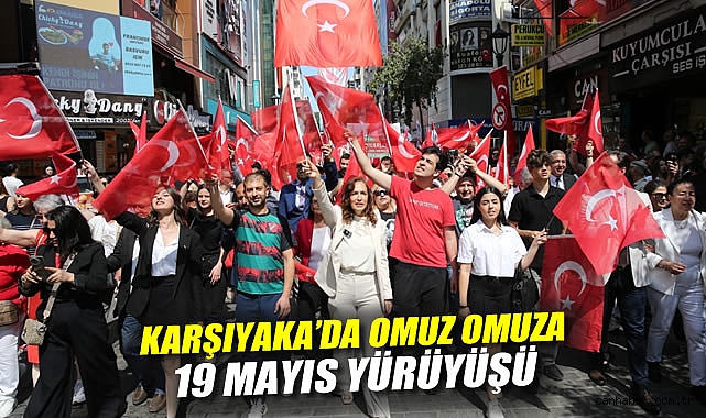 Karşıyaka’da 19 Mayıs Coşkusu: Atatürk’ü Andılar