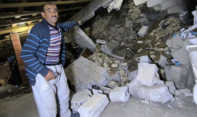 Kaya Parçaları Evleri Yıktı: Korku Dolu Anlar!