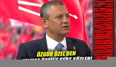 Özgür Özel’den Yılmaz Özdil’e Sert Tepki!