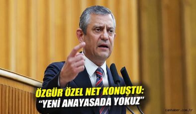 Özgür Özel: Terör Sorunu İçin Toplumsal Mutabakat Şart