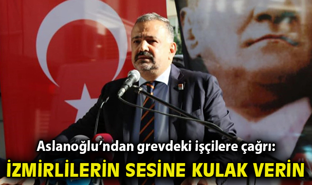 İzmir’de Eylemler Sonlansın, Diyalogla Çözüm Bulalım