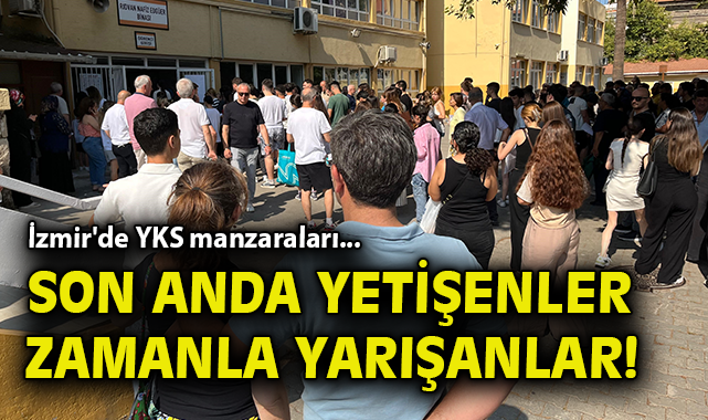 YKS Maratonu Başladı, Adaylar Koşarak Girdi!