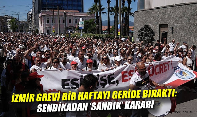 İzmir’de Grev: İşçiler Oylama için Sandık Kuruyor!
