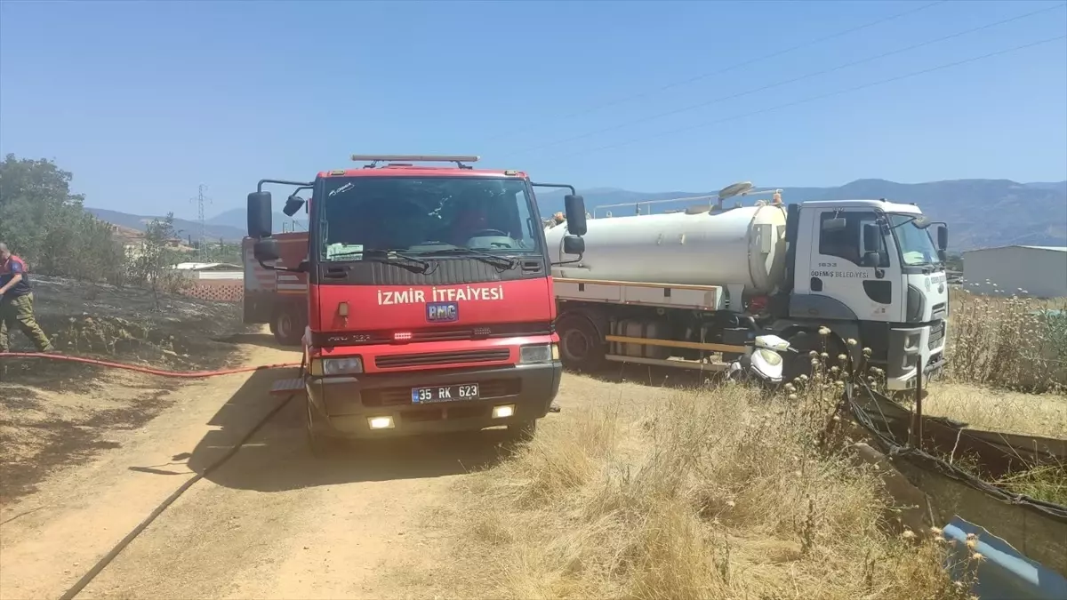 İzmir’de Orman Yangını Kontrol Altına Alındı!