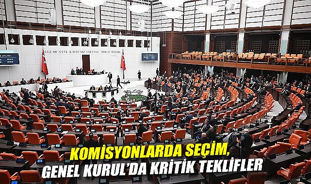 TBMM’de Komisyon Seçimleri ve Cezalar gündemde!