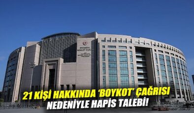 Cem Yiğit Üzümoğlu ve 20 Kişiye Boykot Soruşturması