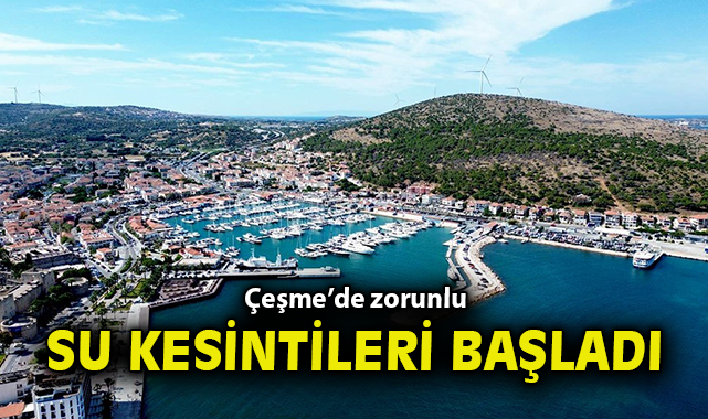 Çeşme’de Su Krizi: Baraj Seviyesi Yüzde 4’e Düştü!