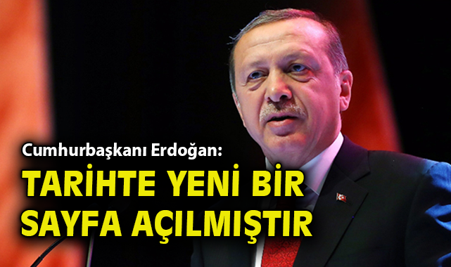 Erdoğan: 47 Yıllık Terör Belası Sona Erdi!