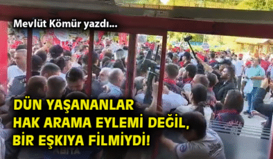 İzmir’de Eylem Mi? Eşkıya Filmi Gibi Olaylar!