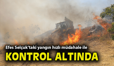 Yangın, 4 Saatte Kontrol Altına Alındı!