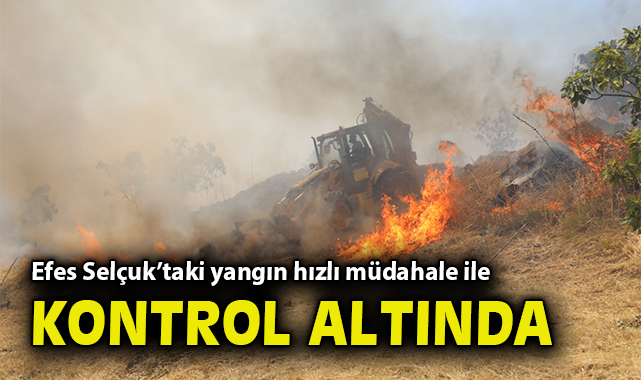 Yangın, 4 Saatte Kontrol Altına Alındı!