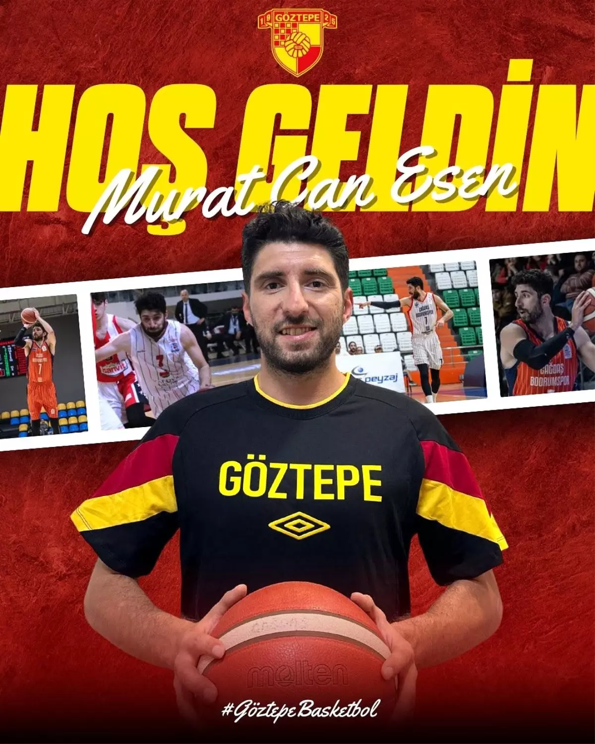 Göztepe Basketbol, Murat Can Esen’i Kadroya Kattı!