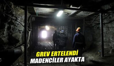Maden İşçileri Sendikası Grev Ertelesine Tepki Gösterdi