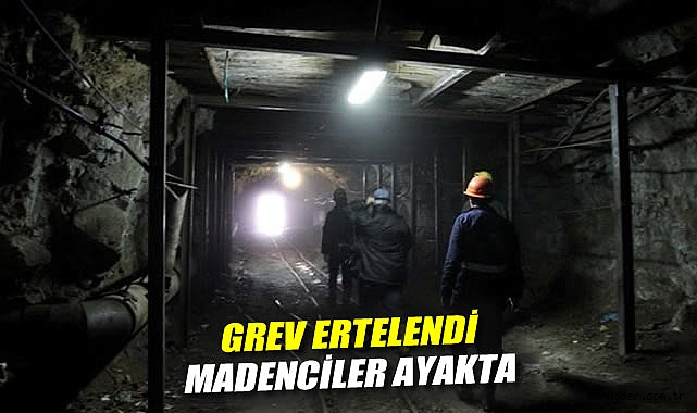 Maden İşçileri Sendikası Grev Ertelesine Tepki Gösterdi