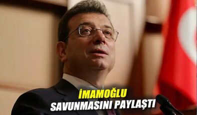 İmamoğlu’ndan dikkat çekici mesaj: Sorumluluğumuz!