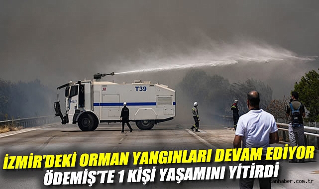 Ödemiş’te Yangın: 81 Yaşındaki Adam Hayatını Kaybetti