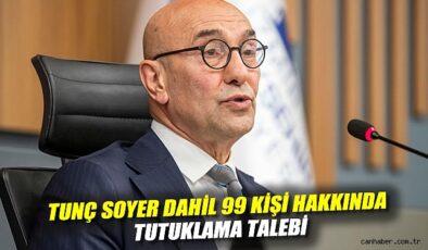 İzmir’de Yolsuzluk İddiasında 99 Tutuklama Talebi!