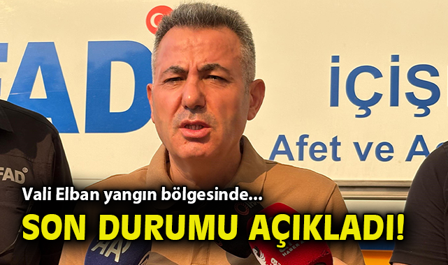 Çeşme’de Yangınla Mücadelede Zorlu Süreç Devam Ediyor