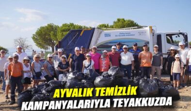 Temiz Bir Gelecek İçin Ayvalık’ta Birlikte Temizlik!