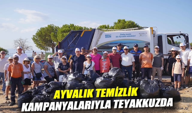 Temiz Bir Gelecek İçin Ayvalık’ta Birlikte Temizlik!