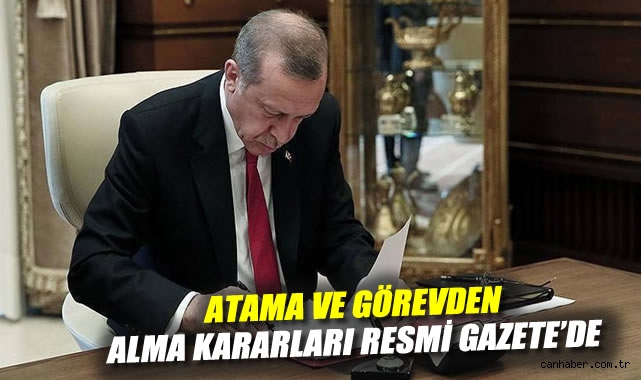 Bakanlıklarda Görev Değişiklikleri Resmi Gazete’de!