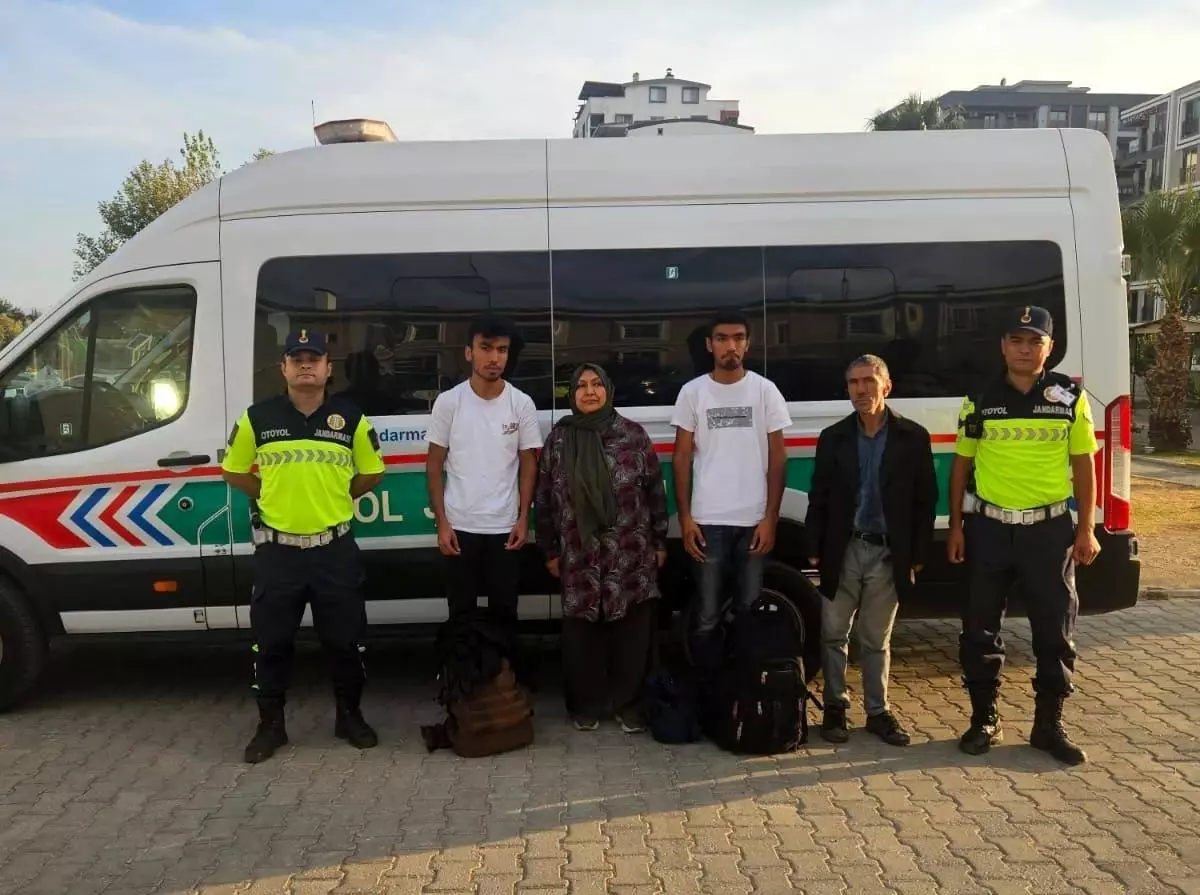 Bodrum’a Giden 4 Düzensiz Göçmen Yakalandı!