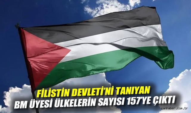Filistin Devleti’ne Destek Artıyor, 157 Ülke Tanıdı!