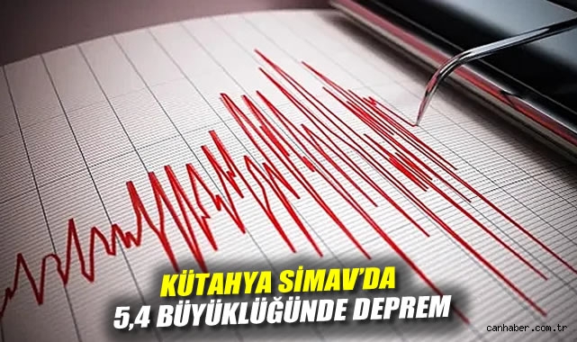 Simav’da 5.4 Büyüklüğünde Deprem Oldu! Panik Yaygın