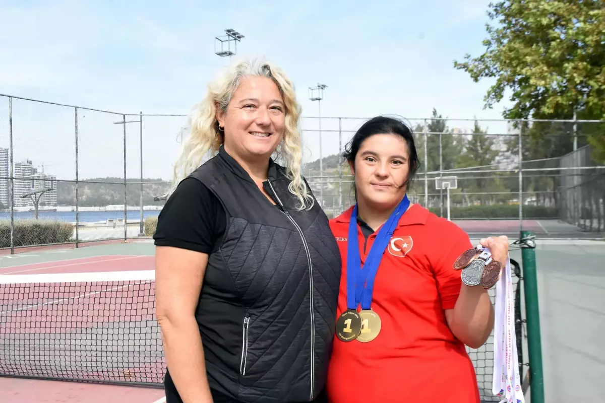 Down Sendromlu Kadın Sporcu, Avrupa Şampiyonu!