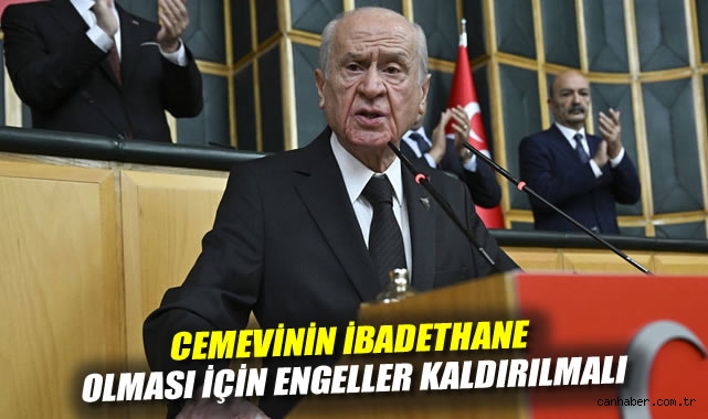 Bahçeli’den Cemevi ve Gazze Açıklamaları!