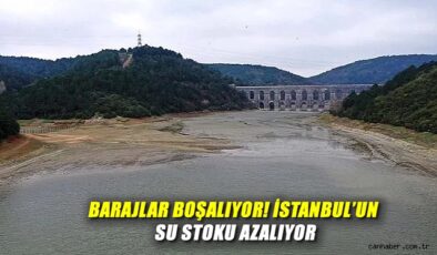 İstanbul Barajları Alarm Veriyor: Yüzde 25 Altında!