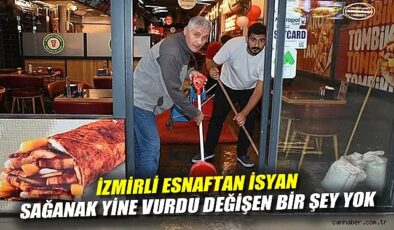 İzmir’de Yağışlar Gündemi Alt Üst Etti!