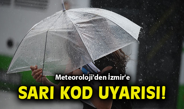 İzmir’de Kuvvetli Yağış Uyarısı: Dikkat!