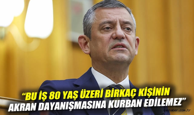 Özgür Özel: ‘Kırılan Kalp Bizim, Tehditler Bizim’