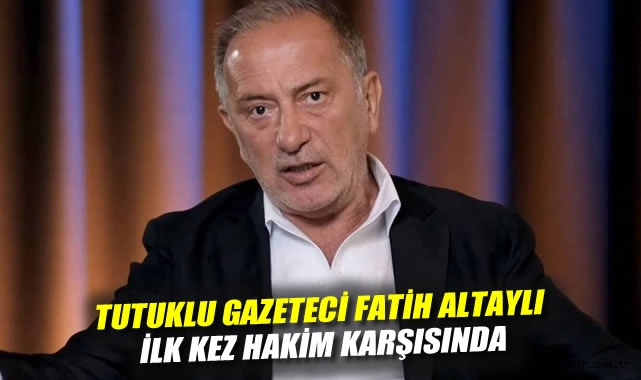 Fatih Altaylı, Erdoğan’ı Tehditten Yargılandı