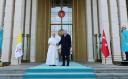 Erdoğan ve Papa 14. Leo Tarihi Buluşmada Bir Araya Geldi