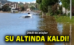 İzmir’de Şiddetli Yağış Hayatı Olumsuz Etkiledi!