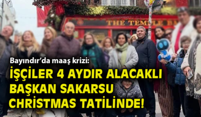 Maaş Alamayan İşçiler, Başkan Yurtdışında!