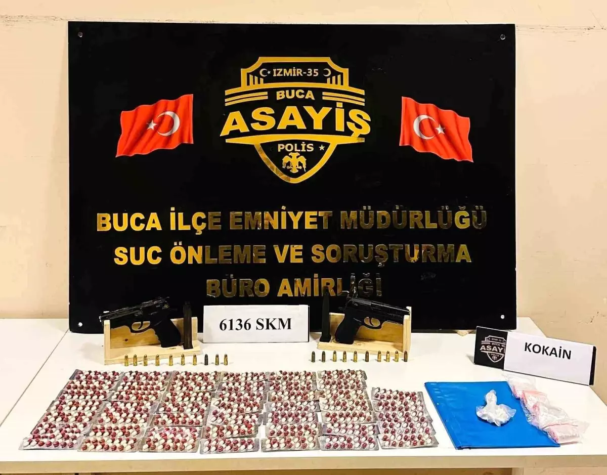 Buca’da Uyuşturucu ve Silah Operasyonları!