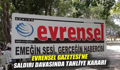 Gazetecilere Yönelik Saldırılara Tahliye Yanıtı!
