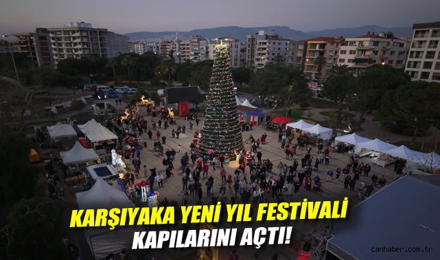 Karşıyaka’da Yeni Yıl Festivali Coşkusu Başladı!