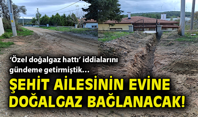 Şehit Ailesine Doğalgaz Müjdesi, Tepkiler Büyüyor!