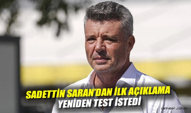 Saran: Kokain kullanmadım, test tekrar edilsin!