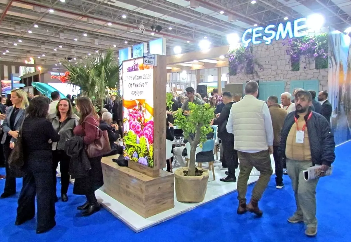 Çeşme, TTI Fuarı’nda Turizmde Fırtına Gibi!