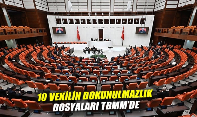 Milletvekillerinin Dokunulmazlık Dosyaları Meclis’e Sunuldu